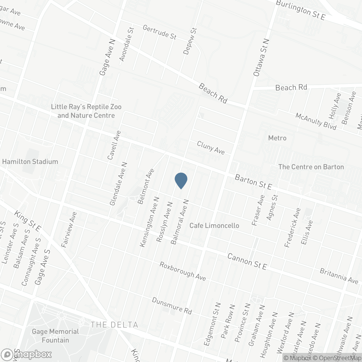 250 ROSSLYN Avenue N, Hamilton, Ontario L8L 7R1